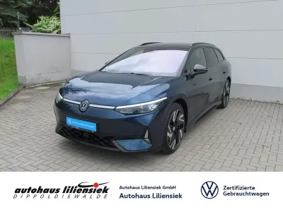 Gebraucht VW ID.7 GTX 250 kW (340 PS) 2025 Blau Kombi