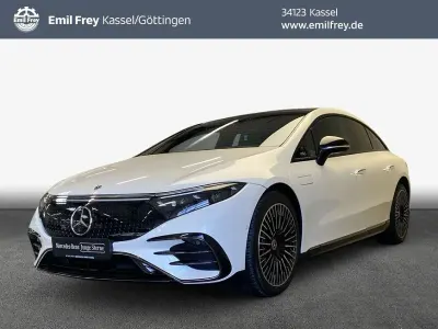 Gebraucht Mercedes EQS450+ AMG Line Premium Plus 244 kW (333 PS) 2022 Weiß Limousine