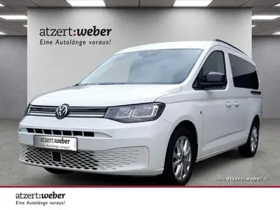 Gebraucht VW Caddy Life 122 PS (89 kW) 2023 Weiß Van / Kleinbus