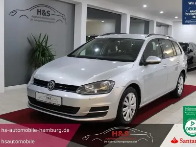 Gebraucht VW Golf VII Trendline 110 PS (80 kW) 2016 Reflexsilber Kombi