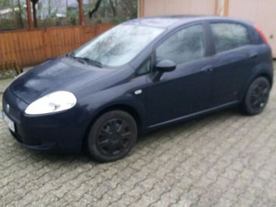 gebraucht Fiat Punto 199 blau 5türer