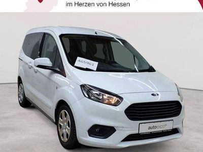 Gebraucht Ford Tourneo Courier Trend 101 PS (74 kW) 2020 Frostweiß Van / Kleinbus
