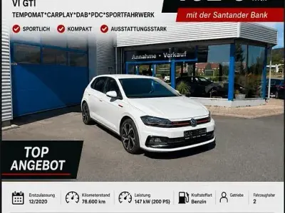 Gebraucht VW Polo GTI 200 PS (147 kW) 2020 Weiß Kleinwagen