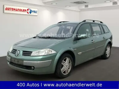 Gebraucht Renault Mégane GrandTour Authentique 113 PS (83 kW) 2004 Grün Kombi