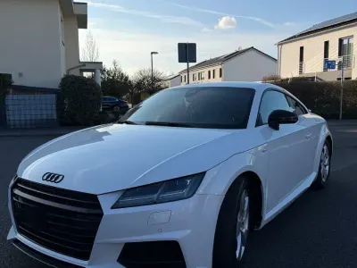 Begagnad Audi TT S-Line 230 HK (169 kW) 2016 Vit Sportkupé