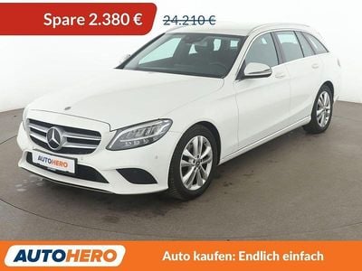 Weiß Gebraucht 2019 Mercedes C220 Avantgarde Kombi | 21.830 € (Guter Preis)