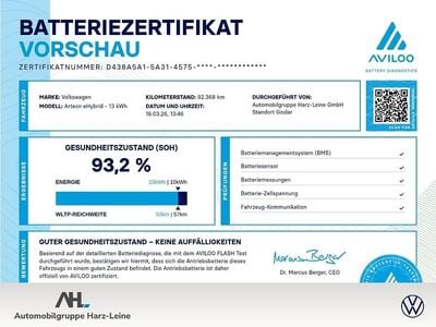 Gebraucht VW Arteon R-line 218 PS (160 kW) 2022 Weiß Limousine