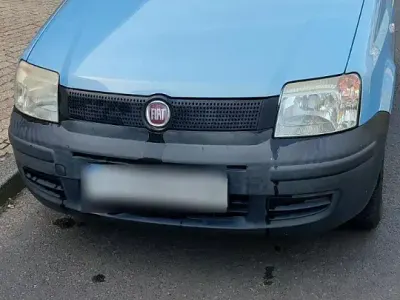 Usata Fiat Panda Active 54 CV (39 kW) 2009 Blu Utilitaria