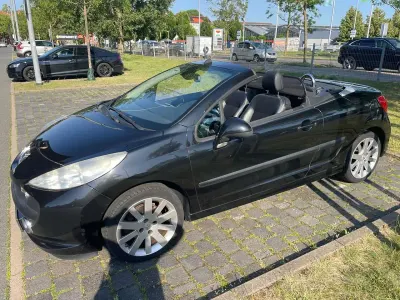 Gebraucht Peugeot 207 CC Sport 150 PS (110 kW) 2007 Schwarz Cabrio
