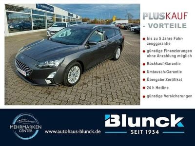 Gebraucht Ford Focus Titanium 125 PS (91 kW) 2022 Magneticgrau (metallic) Kombi