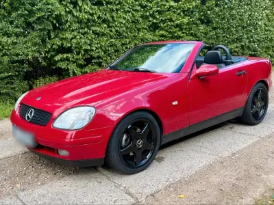 Gebraucht Mercedes SLK230 AMG 193 PS (141 kW) 1998 Rot Cabrio