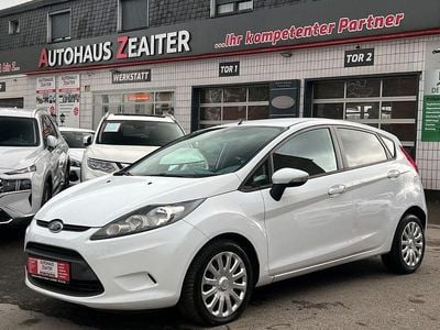 Gebraucht Ford Fiesta Trend 97 PS (71 kW) 2009 Weiß Kleinwagen