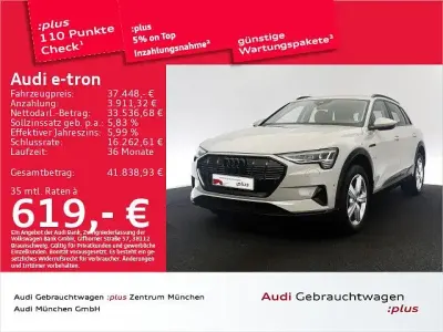 Gebraucht Audi e-tron Advanced 300 kW (408 PS) 2021 Siambeige metallic SUV