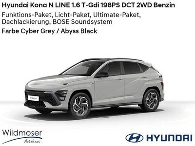 gebraucht Hyundai Kona ❤️ N LINE 1.6 T-Gdi 198PS DCT 2WD Benzin ⌛ Sofort verfügbar! ✔️ mit 5 Zusatz-Paketen