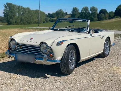 Gebraucht Triumph TR4 102 PS (75 kW) 1965 Weiß Cabrio