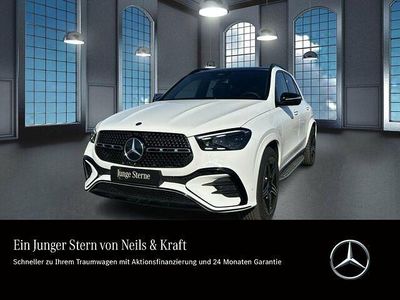 Gebraucht Mercedes GLE350 Night 197 PS (144 kW) 2024 Unilack polarweiß SUV