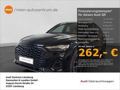 Mythosschwarz metallic Gebraucht 2022 Audi Q5 Sportback S-Line SUV | 40.190 € (Fairer Preis)