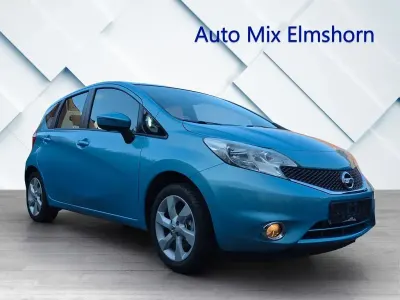 Gebraucht Nissan Note 360º 80 PS (58 kW) 2013 Blau Kleinwagen