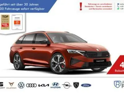 Neu Skoda Octavia RS 265 PS (194 kW) 2025 Rot Kombi