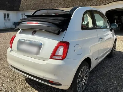 Second-hand Fiat 500C 69 CP (50 kW) 2017 Alb Cabrio