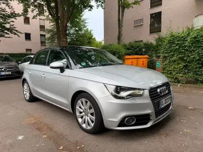 Gebraucht Audi A1 Sportback Ambition 122 PS (89 kW) 2012 Silber Kleinwagen