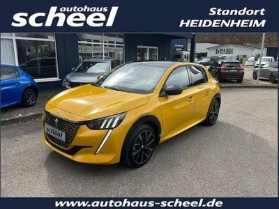 Gebraucht Peugeot e-208 GT 100 kW (136 PS) 2023 Met. faro gelb Kleinwagen