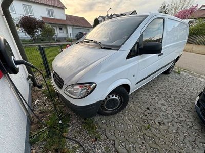 gebraucht Mercedes Vito V6 204PS *AHK*Tempomat*Klima*Navi*Werkstattausbau