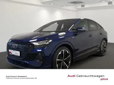 Gebraucht Audi Q4 Sportback e-tron S-Line 150 kW (204 PS) 2023 Blau SUV