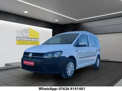 Gebraucht VW Caddy Trendline 75 PS (55 kW) 2019 Weiss Van / Kleinbus