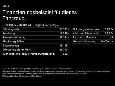 Gebraucht Mercedes GLC300e Avantgarde 333 PS (244 kW) 2024 Lack obsidianschwarz SUV