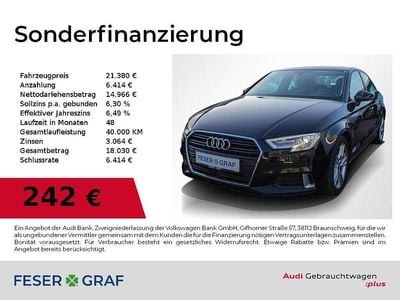Gebraucht Audi A3 Sport 150 PS (110 kW) 2020 Schwarz Limousine