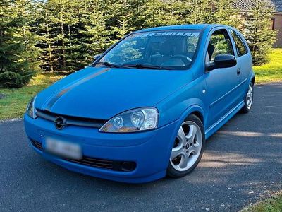 Gebraucht Opel Corsa Sport 75 PS (55 kW) 2002 Blau Kleinwagen
