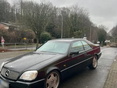 Brugt Mercedes CL600 394 HK (289 kW) 1996 Sort Coupe