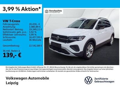 Weiß Gebraucht 2025 VW T-Cross Goal SUV | 20.430 € (Guter Preis)