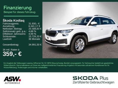 Moonweiss metallic Gebraucht 2022 Skoda Kodiaq Ambition SUV | 31.930 € (Etwas zu teuer)