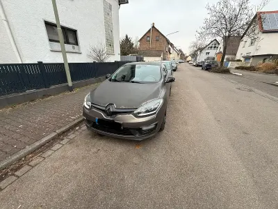 Gebraucht Renault Mégane Coupé GT 163 PS (119 kW) 2016 Blau Coupé