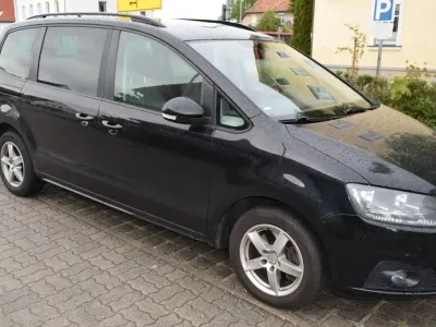 Gebraucht Seat Alhambra Ecomotive 140 PS (102 kW) 2011 Schwarz Van / Kleinbus