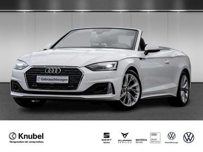 Usata Audi A5 Cabriolet Advanced Plus 150 CV (110 kW) 2022 Bianco Cabrio