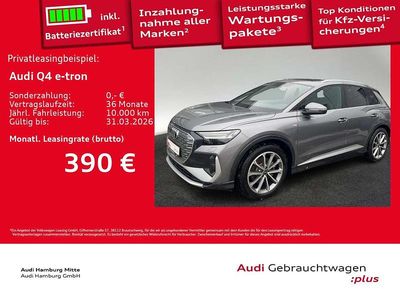 Gebraucht Audi Q4 e-tron S-Line 125 kW (170 PS) 2025 Taifungrau metallic SUV