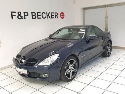 Usata Mercedes SLK200 184 CV (135 kW) 2008 Blu Cabrio