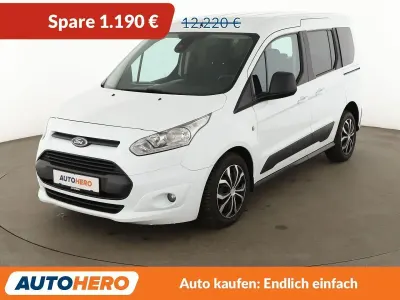 Gebraucht Ford Tourneo Connect Trend 101 PS (74 kW) 2015 Weiß Van / Kleinbus
