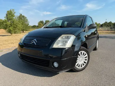 Gebraucht Citroën C2 60 PS (44 kW) 2006 Schwarz Kleinwagen