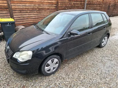 Gebraucht VW Polo 69 PS (50 kW) 2007 Schwarz Kleinwagen