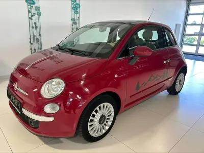 Gebraucht Fiat 500 Lounge 69 PS (50 kW) 2008 Garanzarot Kleinwagen