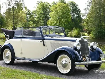 Gebraucht Mercedes 170 38 PS (27 kW) 1978 Gelb Cabrio
