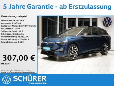 Gebraucht VW ID.7 Pro 210 kW (286 PS) 2025 Blau Kombi