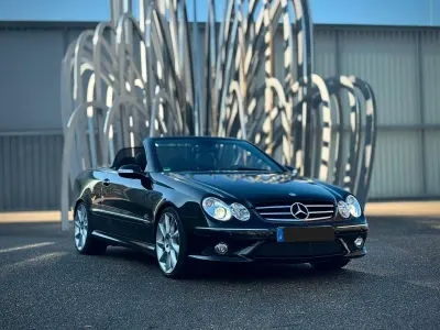 Gebraucht Mercedes CLK280 231 PS (169 kW) 2008 Schwarz Cabrio