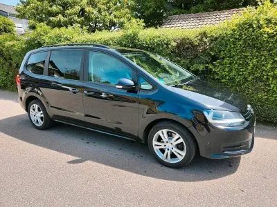 Brugt VW Sharan 140 HK (102 kW) 2010 Sort MPV