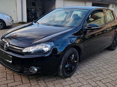 Gebraucht VW Golf VI 122 PS (89 kW) 2010 Schwarz Kleinwagen