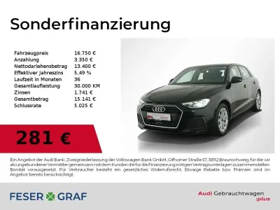 Gebraucht Audi A1 Sportback Design 95 PS (69 kW) 2021 Mythosschwarz metallic Kleinwagen